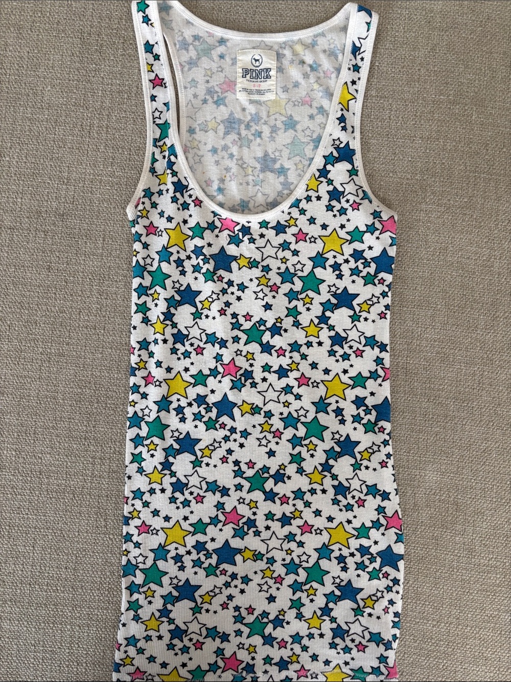 Victoria’s Secret PINK Star Print Tank